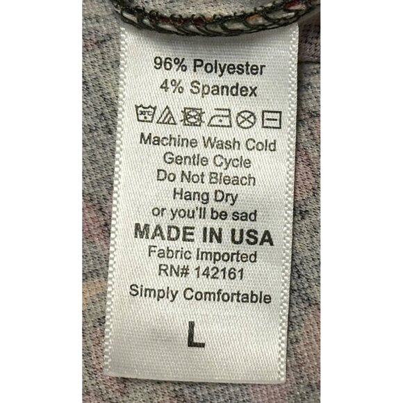 Women's LuLaRoe Floral Straight & Pencil Midi Skirt Polyester Blend Size Large - Picture 5 of 12